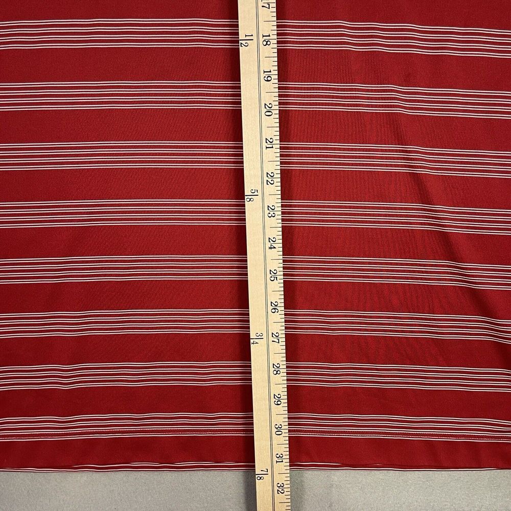 Nike Golf Tour Performance Dri-Fit Men XL Red Striped Athleisure Activewear Golf - Picture 5 of 9